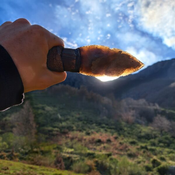 Cuchillo Neandertal de los Cazadores de Mamuts