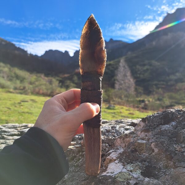 Cuchillo Neandertal de los Cazadores de Mamuts